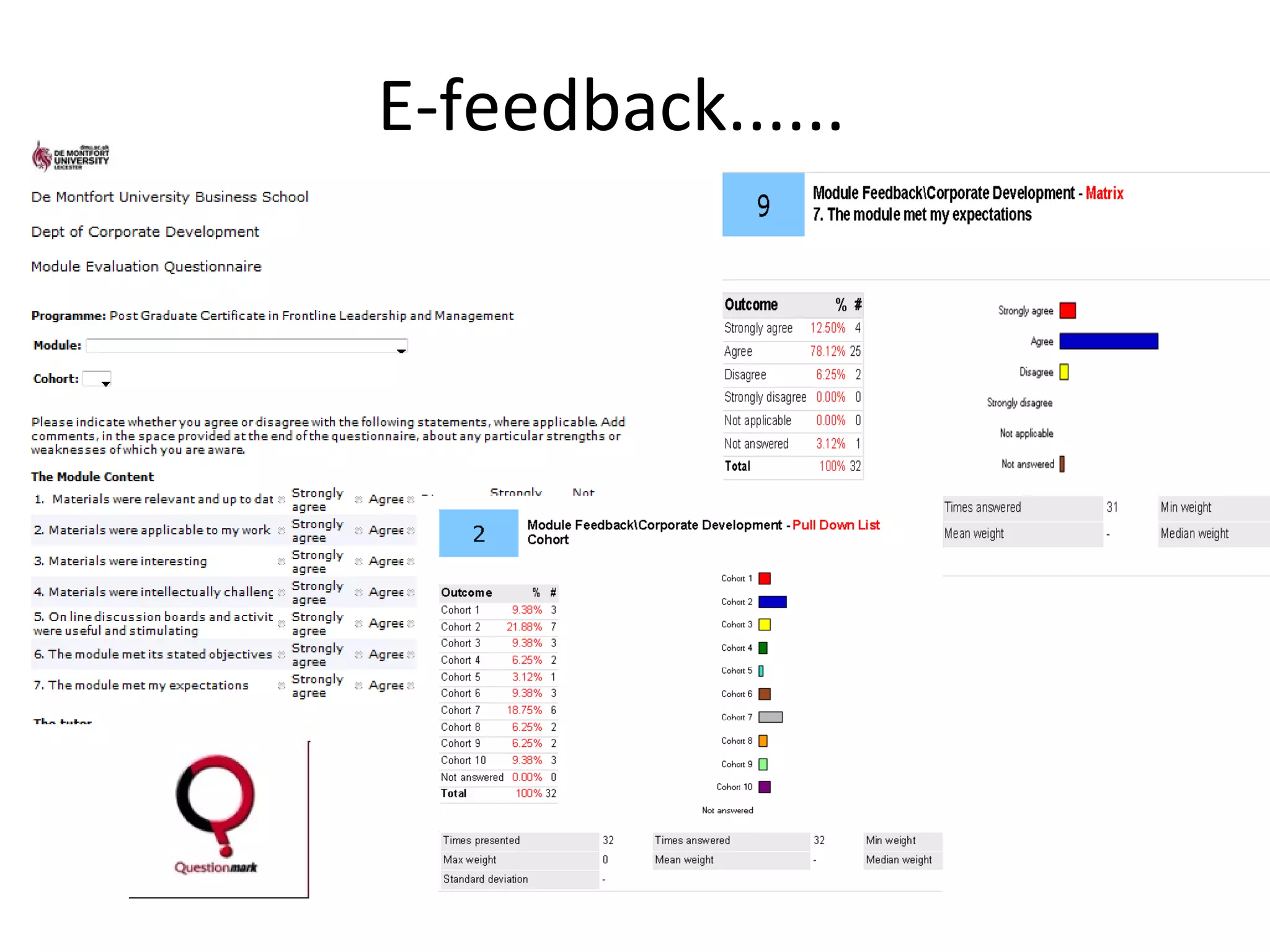 E-feedback...... 