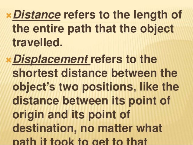 What Is The Scientific Definition Of Distance? – YGNC
