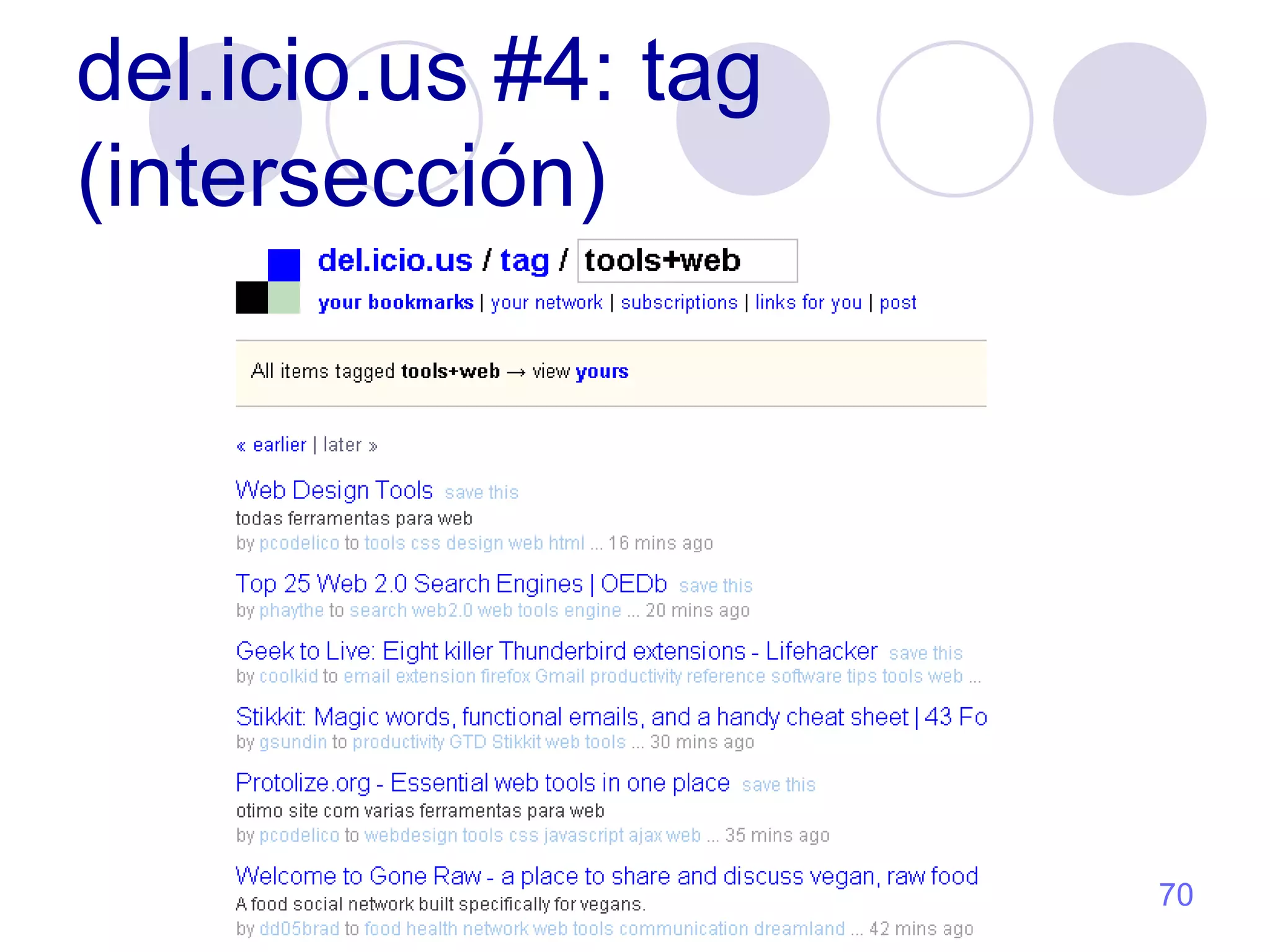 del.icio.us #4: tag (intersección) 