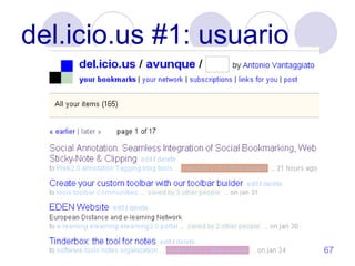 del.icio.us #1: usuario 