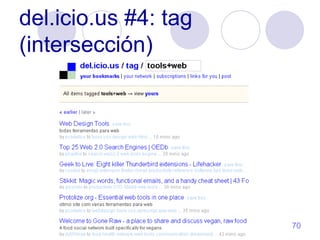 del.icio.us #4: tag (intersección) 