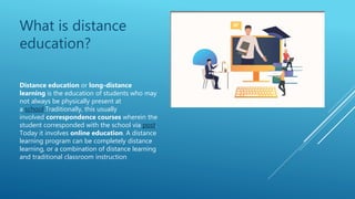 Distance education | PPT