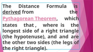 DISTANCE FORMULA and Examples 12345.pptx