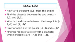DISTANCE FORMULA and Examples 12345.pptx