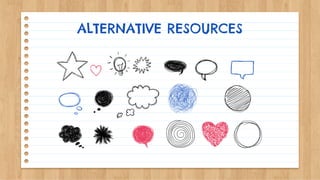 ALTERNATIVE RESOURCES
 