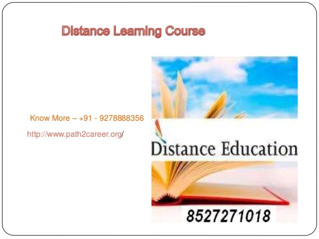 distance learning courses