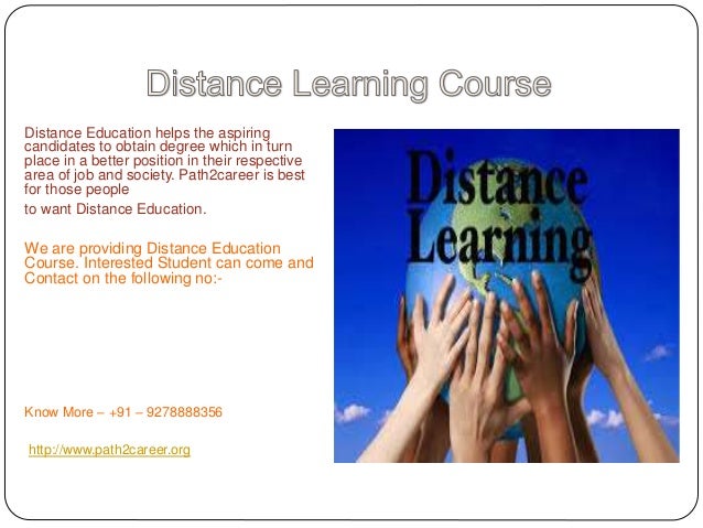 distance learning courses