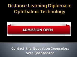 Contact the Education Counselors
over 8010000200
 