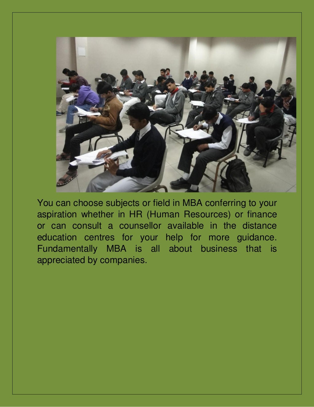 Distance learning mba courses have proved beneficial