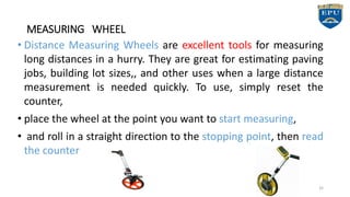 Distance Measurement & Chain Surveying | PDF