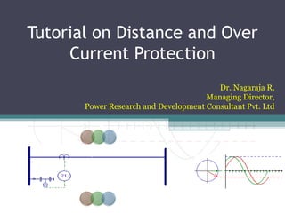 Dr. Nagaraja R,
Managing Director,
Power Research and Development Consultant Pvt. Ltd
Tutorial on Distance and Over
Current Protection
 