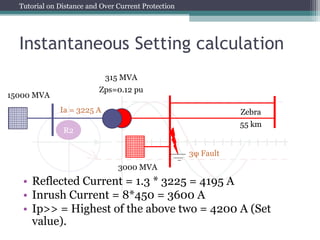 Instantaneous Overcurrent Protection Calculation Tutorial on Distance and Over Current Protection | PDF