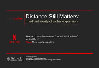 Distance Still Matters:
Pankaj Ghemawat
The hard reality of global expansion.
How can companies overcome “risk and additio...