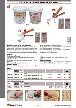 Distanziali per spessori isolamento DIST 4cm - Sistemi anticaduta DPI