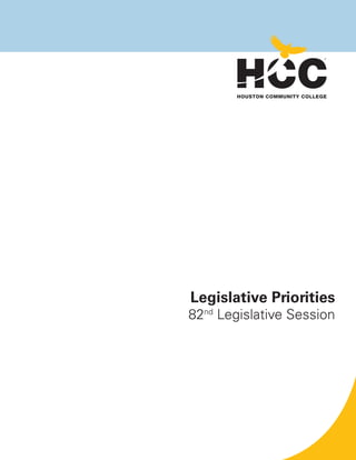 Legislative Priorities

82nd Legislative Session

 