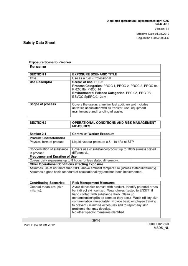 Distillates Petroleum Hydrotreated Light Cas 64742 47 8