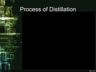 Process of Distillation
 