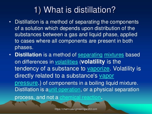 Types Of Distillation Column Internals