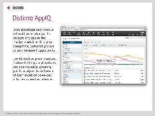 Distimo Webinar: The Impact of Being Featured in an App Store Slide 3