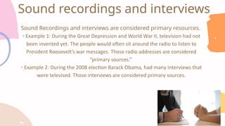 Distinction of Primary and Secondary Sources.pptx