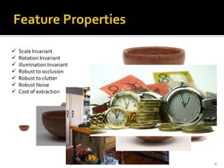 Distinctive image features from scale invariant keypoint | PPTX