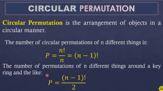 DistinguishableCircular-Permutation.pptx