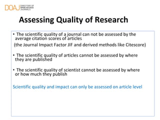 Distinguishing between questionable, low quality, and quality Indonesian open access journals