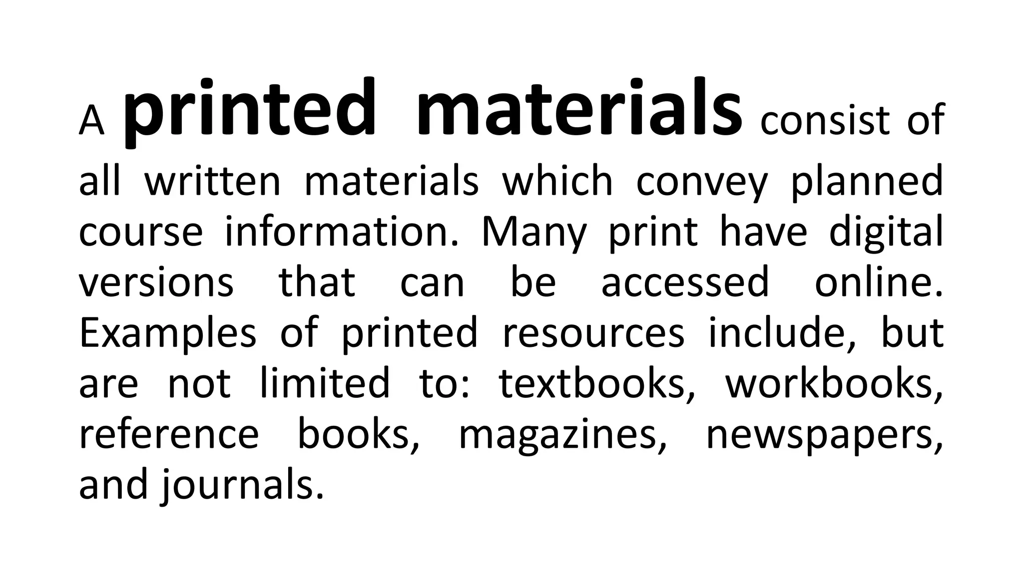 Distinguishing Print Media from Viewing Materials.pptx