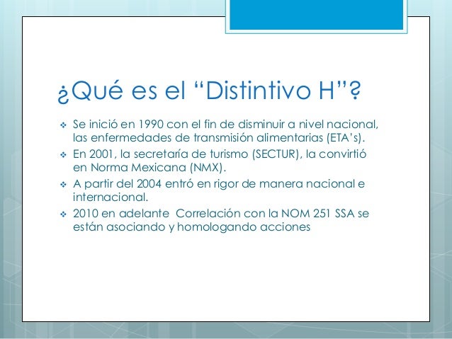 Distintivo h