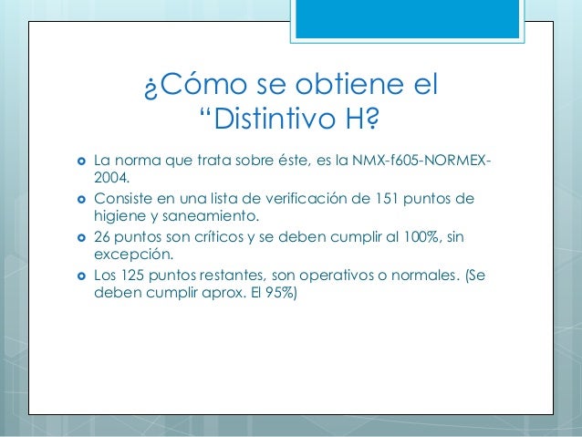 Distintivo h