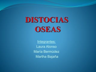 Integrantes:
Laura Alonso
María Bermúdez
Martha Bajaña
 