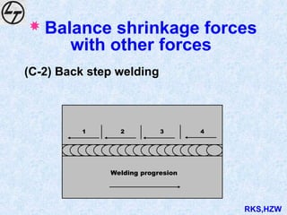 WELDING DISTORTION CONTROL PRESENTATION.ppt