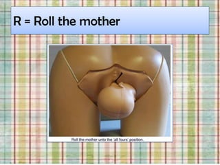 R = Roll the mother
 