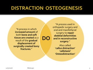 Distraction osteogenesis in CLP | PPTX