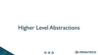 Higher Level Abstractions
 