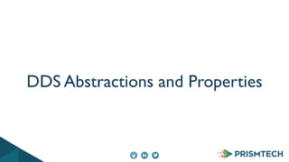DDS Abstractions and Properties
 