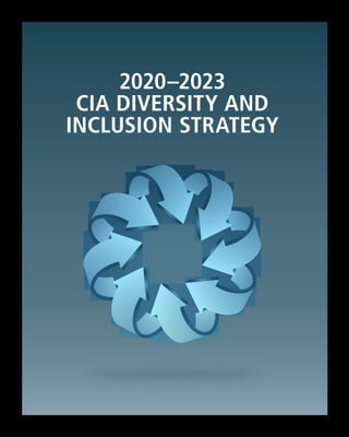 2020–2023
CIA DIVERSITY AND
INCLUSION STRATEGY
 