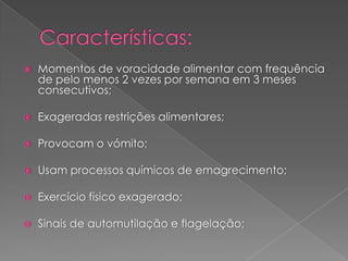 Distúrbios Alimentares