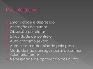 Distúrbios Alimentares