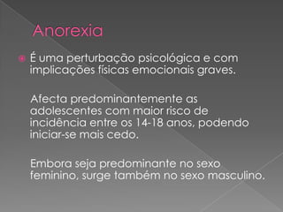 Distúrbios Alimentares