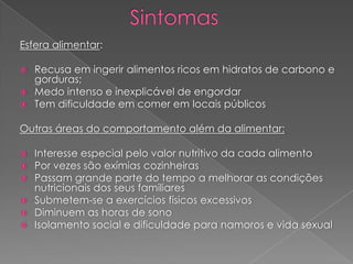 Distúrbios Alimentares