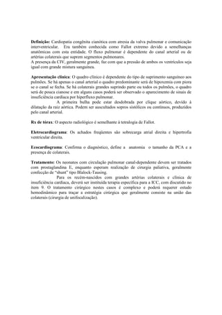 Pca Rx Distúrbios cardiológicos | PDF