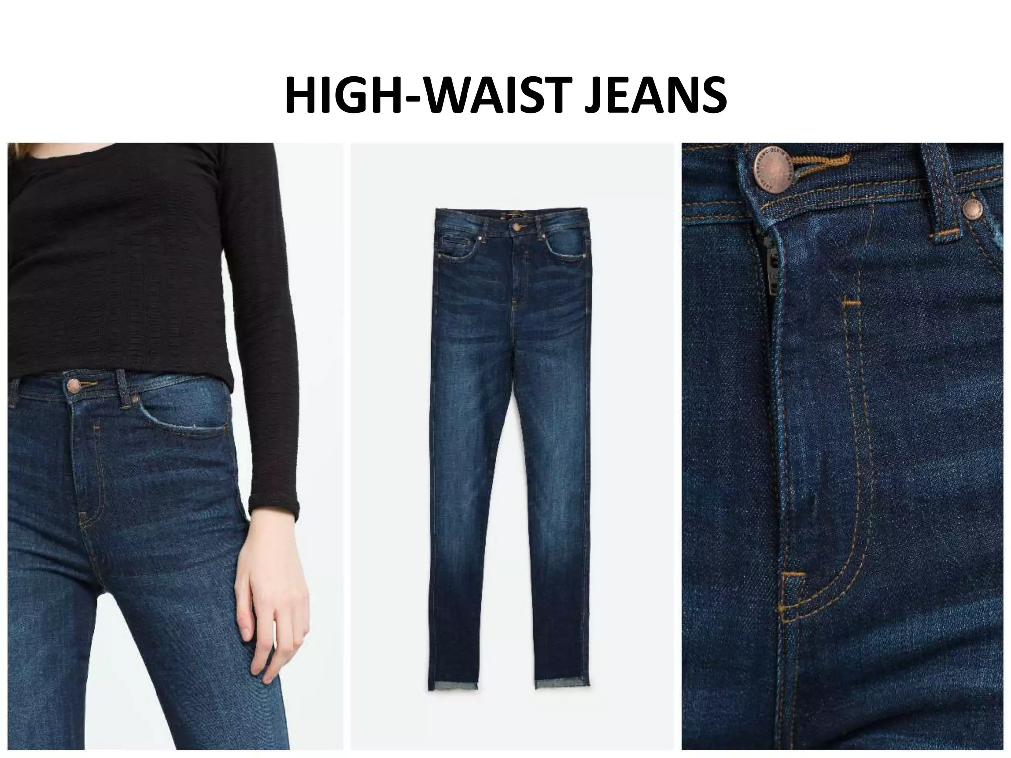HIGH-WAIST JEANS