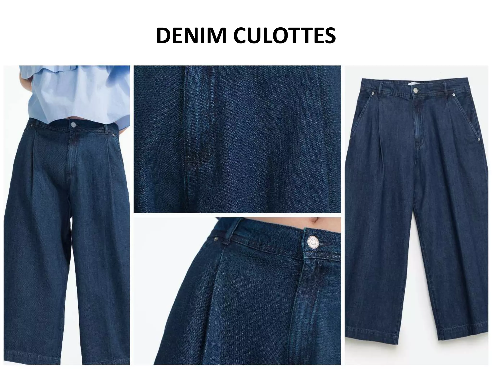 DENIM CULOTTES
