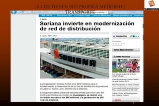 ELLOS TIENEN SUS PROPIOS MEDIOS DE
           TRANSPORTE
 