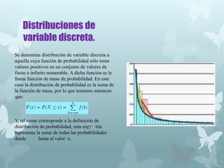 Distribución de la probabilidad | PPTX