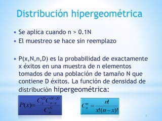 Distribución de probabilidad discreta | PPTX
