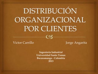 Victor Carrillo Jorge Angarita
Ingenieria Industrial
Universidad Santo Tomas
Bucaramanga - Colombia
2013
 