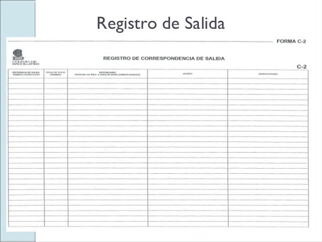 registro de ingreso y salida de personal registro de