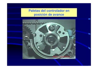 Paletas del controlador en
   posición de avance
 